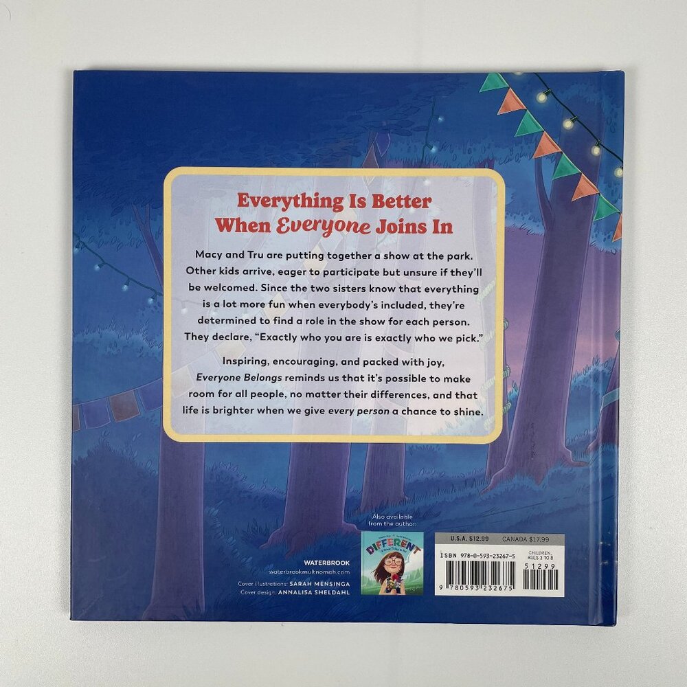🍋 4/$20 Everyone Belongs | Kids Books Childrens Book - Picture 4 of 5